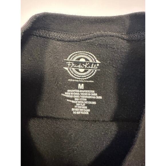 Frida Kahlo Official Licensed Graphic Sweatshirt – Black – Size M Artwear - Picture 5 of 5